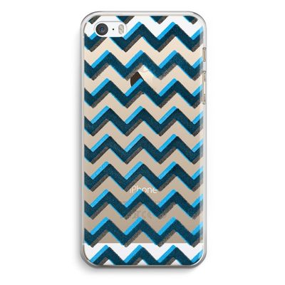 Onderbroken lijn: iPhone 5 / 5S / SE Transparant Hoesje