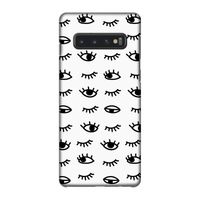 Eye pattern #2: Samsung Galaxy S10 4G Volledig Geprint Hoesje