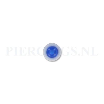 Balletje 1.6 mm acryl ufo licht blauw