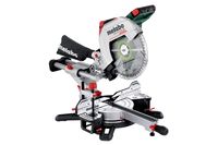 Metabo KGS 18 LTX BL 254 | Accu Afkortzaag | 18 V | 8Ah | Met Trekfunctie | Inclusief accu&apos;s en lader | In doos - 614254810