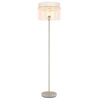 Globo VloerlampGorley zand bruin met glas Ø 38cm - 15698SB Globo VloerlampGorley zand bruin met glas Ø 38cm - 15698SB