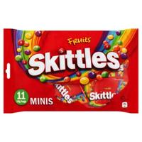 Skittles Fruits uitdeelzak 11 Zakjes