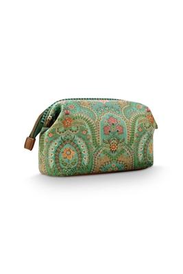 Pip Studio Pip Studio Cooper Cosmetic Purse Medium Jabali Green 22.5x9.5x15cm