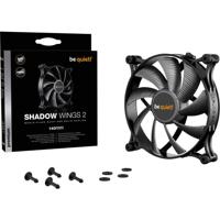BeQuiet Shadow Wings 2 PC-ventilator Zwart (b x h x d) 140 x 140 x 25 mm