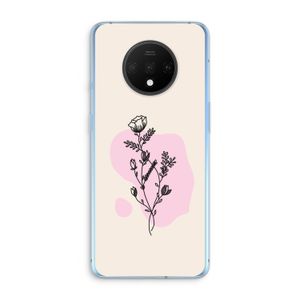 Roses are red: OnePlus 7T Transparant Hoesje