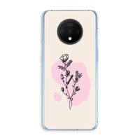 Roses are red: OnePlus 7T Transparant Hoesje