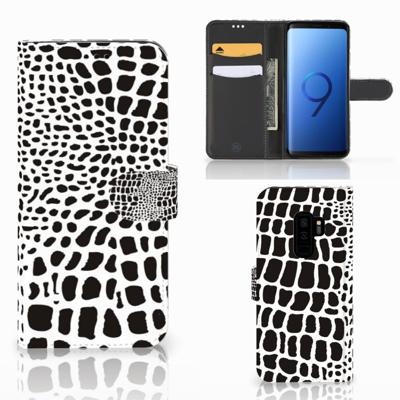 Samsung Galaxy S9 Plus | Telefoonhoesje | Met pasjeshouder | Slangenprint