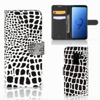 Samsung Galaxy S9 Plus | Telefoonhoesje | Met pasjeshouder | Slangenprint