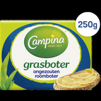Campina Botergoud Ongezouten Grasboter 250 g bij Jumbo