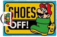 Super Mario - Shoes Off Door Mat