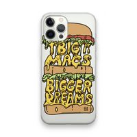 Big Macs Bigger Dreams: iPhone 12 Pro Max Transparant Hoesje