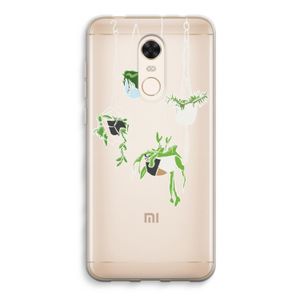 Hang In There: Xiaomi Redmi 5 Transparant Hoesje