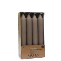 Spaas mini taper candles 21/150 beige Tray x8 - Spaas