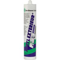 Zwaluw acryl exterior+ - acrylaatkit - 310 ml koker - wit
