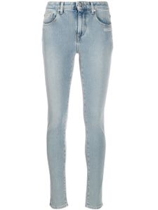 Off-White jean skinny à broderies - Bleu