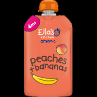 Ella&apos;s Kitchen Perziken + bananen 4+ biologisch 120 g bij Jumbo