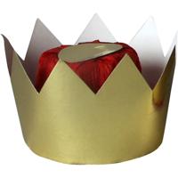 Creativ Company Koninginnekroon, h: 7 cm, d 9 cm, goud, 1 stuk