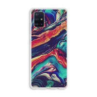 Chameleon Sun: Galaxy A51 4G Transparant Hoesje
