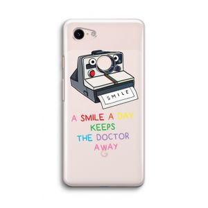 Smile: Google Pixel 3 Transparant Hoesje
