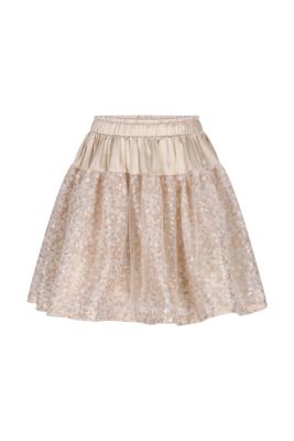 Le Chic winter rok meisjes - goud - Trust - pailletten