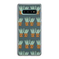 Sansevieria: Samsung Galaxy S10 Plus Transparant Hoesje