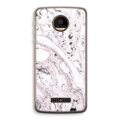 Mengelmoes: Motorola Moto Z Force Transparant Hoesje