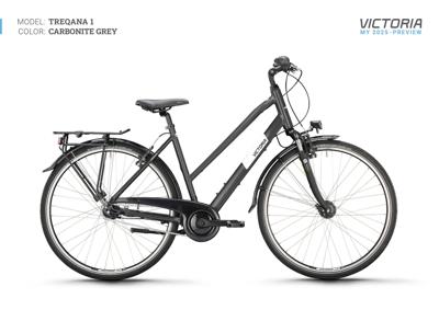 VICTORIA trekkingfiets "treqana 1" (#1) wheel treqana 1 28/50 trap. 7gg carb. grey
