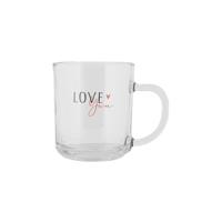 Clayre & Eef Theeglas 11x8x9cm 200ml