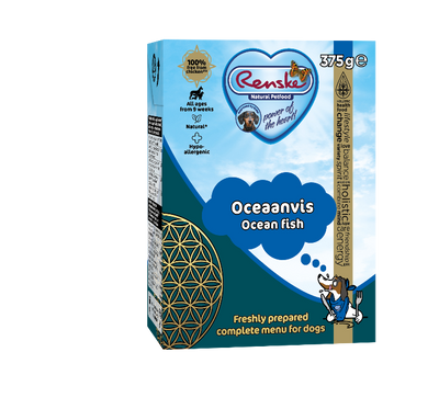 Renske vers hondenvoer oceaanvis 375 gram