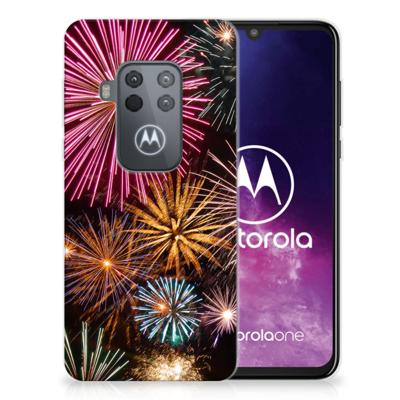 Motorola One Zoom | Sillicone Back Cover | Vuurwerk
