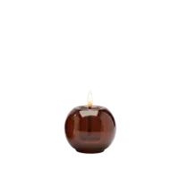 Globus Candle 10 Amber