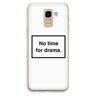 No drama: Samsung Galaxy J6 (2018) Transparant Hoesje