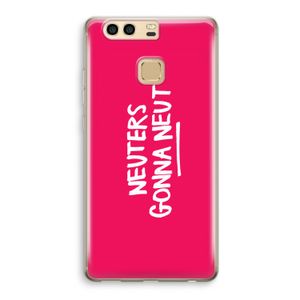 Neuters (roze): Huawei P9 Transparant Hoesje