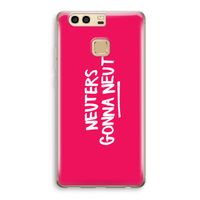 Neuters (roze): Huawei P9 Transparant Hoesje