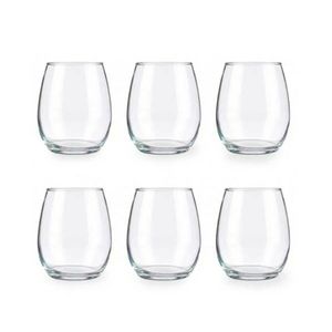 Pasabahce Drinkglazen/waterglazen - tumblers - glas - set 12x stuks - 350 ml