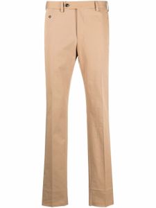 Ferragamo pantalon Gabardine à coupe droite - Tons neutres