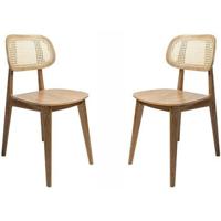 NADUVI Collection Set van 2 eetkamerstoelen Yuul