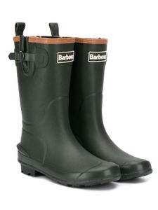 Barbour bottes de pluie à patch logo - Vert