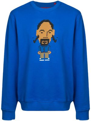 Mostly Heard Rarely Seen 8-Bit sweat Foshizz - Bleu