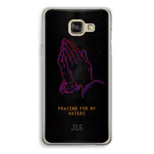 Praying For My Haters: Samsung Galaxy A5 (2016) Transparant Hoesje