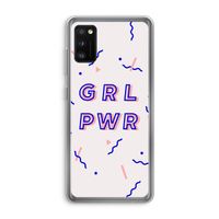 GRL PWR: Samsung Galaxy A41 Transparant Hoesje
