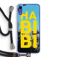 Habibi Majorelle : Honor Play 8A Transparant Hoesje met koord