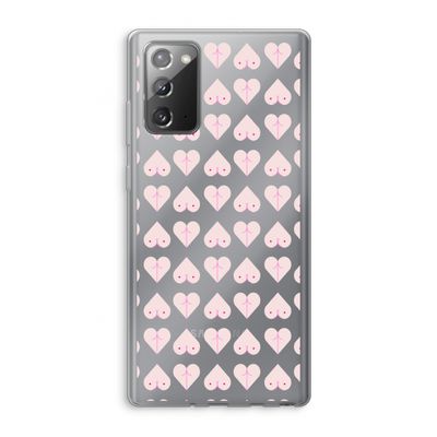 Ass 'n Titties: Samsung Galaxy Note 20 / Note 20 5G Transparant Hoesje