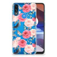 Motorola Moto E7/E7i Power | TPU Case | Butterfly Roses