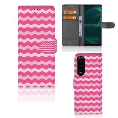 Sony Xperia 5III | Telefoon Hoesje | Waves Pink
