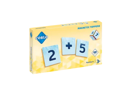 Coblo magnetische tegeltoppers - cijfers 60 stuks