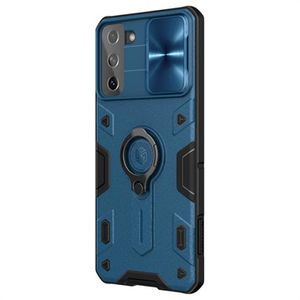 Nillkin CamShield Armor Samsung Galaxy S21+ 5G Hybrid Case - Blauw