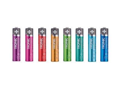 TRONIC Oplaadbare batterijen 8-pack (AAA)