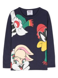 Marc Jacobs Kids x Looney Tunes t-shirt à manches longues - Bleu