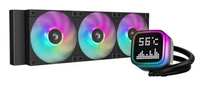 DeepCool LP360 Computer behuizing, Processor Alles-in-één vloeistofkoeler 12 cm Zwart 1 stuk(s)